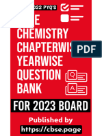 CBSE Chemistry Question Bank 2023