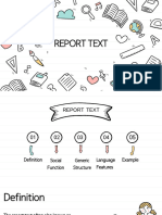 Power Point Report Text