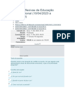 Práticas Reflexivas de Educação Socioemocional