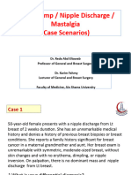 Breast Lump-Nipple Disch Mastalgia Case Scenarios