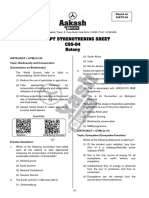 Concept Strengthening Sheet CSS 04 Based On AIATS 04 CF OYM Botany