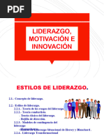 Semana 7. Liderazgo, Motivación e Innovacion