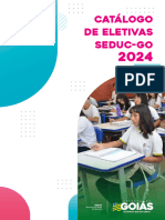 Catálogo de Eletivas Seduc GO 2024