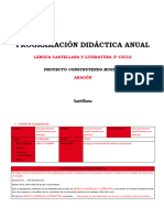 Programacion Didactica 3er Ciclo 6prim Lengua Castellana y Lit CM ARAGON