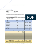 Informe TEA