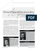 A Primer On Digital and Data Science Ethics