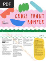 Instructions Cross Front Romper