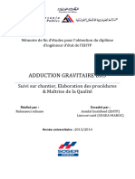 PFE - Réalisation D'une Adduction Gravitaire