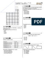 2 P.D - 2012 (Mat. 4º Ano) - BPW