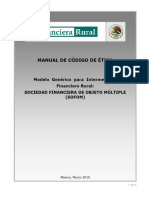 Manual de Codigo de Etica - SOFOM Mar 2010