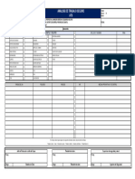 Análisis de Trabajo Seguro ATS: EPP Herramientas Y Equipos