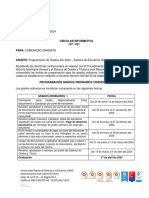 Circular Informativa 107-001 Programacion Cohortes Grados Vigencia 2024