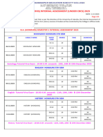 SEM 5 SCHEDULE 2023 Revised