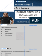 DR Arpit Agarwal Pharma Capsule 8 Corticosteroids and Gonadal Hormones