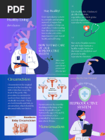 Abstract Health Care Brochure