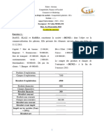 Révision Pour L'examen Final de Comptabilité Générale 1 PR MERJANE Salim