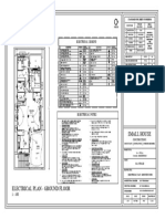 Electrical Drawing For 2BHK House