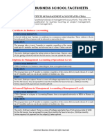 CBS Factsheet - Cima