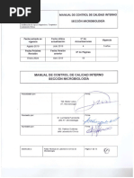 Manual Control Calidad Interno Microbiologia V4