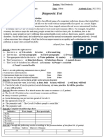 3AS - Diagnostic Test