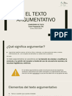 El Texto Argumentativo