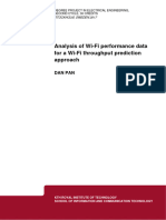 Analysis of Wi-Fi Performance Data