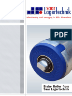 Brake Roller From Saar Lagertechnik