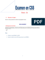 Examen CSS