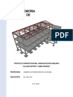 Memoria de Calculo - Colegio