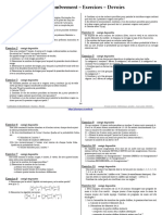 Combinatoire Denombrement Exercices