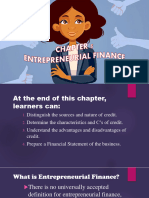 Chapter 5 Entrepreneurial Finance