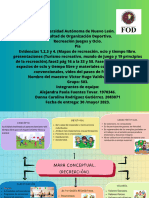 Evidencia (Mapas de Recreación, Ocio y Tiempo Libre, Presentaciones (Turismo Recreativo, Mundo de Juego y 19 Principios de La Recreación) .