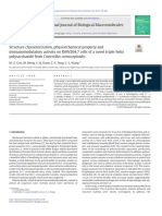 Structure Characterization, Physicochemical Property and