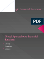 Strategic Industrial Relations