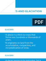 Glaciers and Glaciation