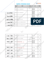 Isntec Steering Rack Toyota Catalog 2024