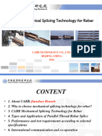 CABR Mechanical Splicing For Rebar