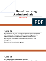 Case Based Learning Antimicrobials 05-12-2023