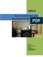 Ed Ebreo - Basic Leadership and Management Workshop