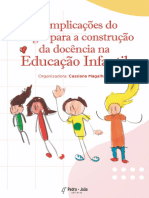 EBOOK - As Implicacoes Do Estagio para A Construcao Da Docencia Na Educacao Infantil