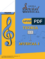 Apostila de Teoria Musical Escola de Música 