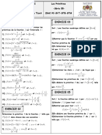 Les Fonctions Primitives