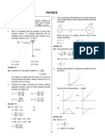 JEE Main 2023 30 January Shift 1