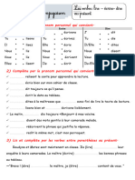 Rallye Conjugaison Lire - Écrire - Dire Au Présent Et Au Passé Composé