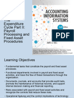 Ch6 Expenditure Cycle Part 2 Payroll & Fixed Asset