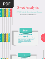 SWOT Analysis of Robotic Vacuum Cleaner