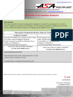 RAJREYON Strapping Material Consumption Analysis HHHHH