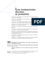 4.lois Fondamentales Discrètes de Probabilité