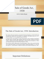 Sales of Goods Act