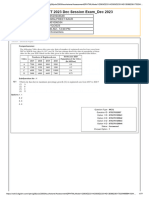 Answer Key 2023 Exam